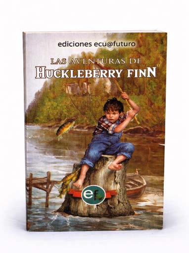Portada de Las aventuras de Huckleberry Finn